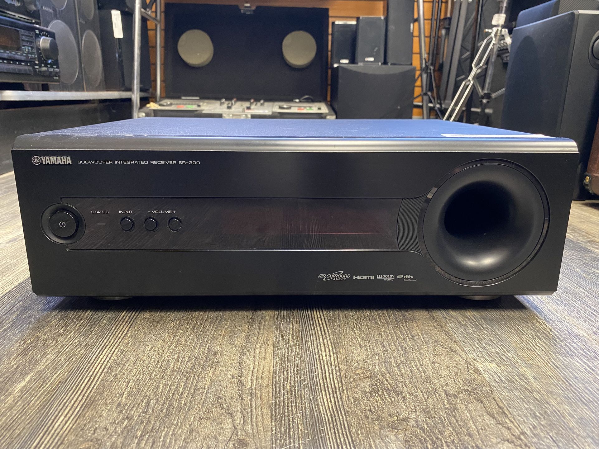 Yamaha Sr-300 Home Theater Receiver With Integrated Subwoofer