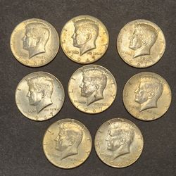 40% Silver Half Dollar Coins