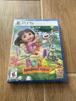 Dora Rainforest Rescue - Sony PlayStation 5 PS5 - NEW Sealed