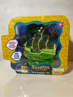 Culturefly SPONGEBOB SQUAREPANTS The Flying Dutchman's Ship Deluxe Glows In Dark