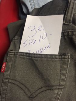 Size 10 boy Levi brand