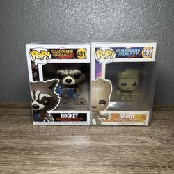 Guardians Of The Galaxy Funko Pops 