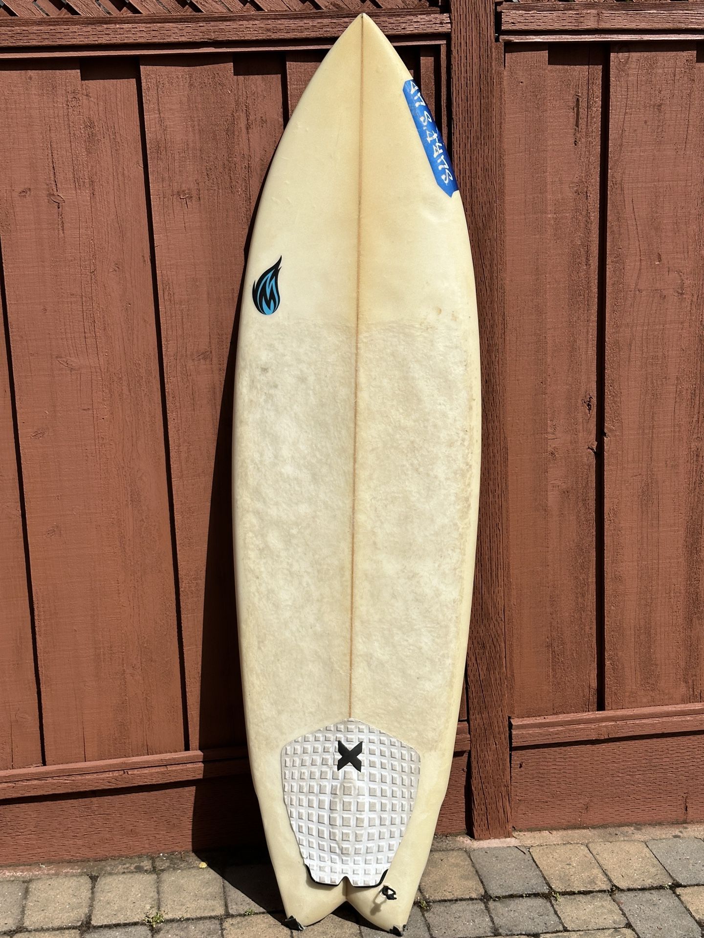 Miller Fish Surfboard 6’2