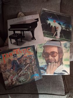 Elton John Vinyl Record LP Lot of 4