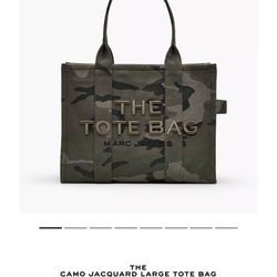 Marc Jacobs Large Camo Tote Bag