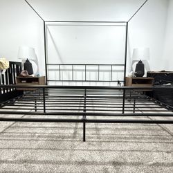 Canopy King Bed Frame