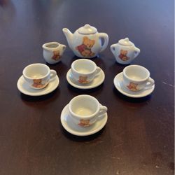 Mini- Teddy Bear Tea Set 