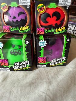 Nee Doh Halloween – Lot of 4