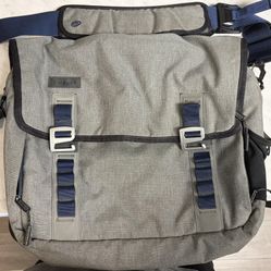 Timbuk2 Biggie Messenger Bag Briefcase Gray Large