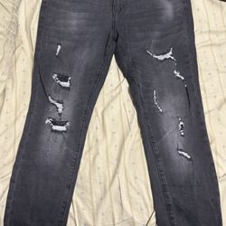Black Size 36 Jeans