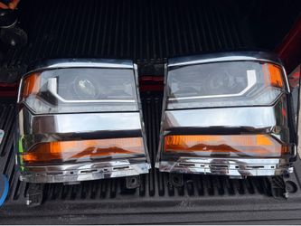 OEM 2018 Chevy Silverado headlights