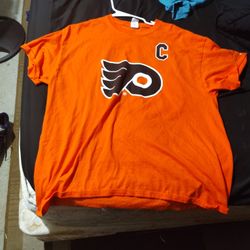 Rare Number88 Eric Lindros Flyers Shirt