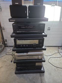 Stack of Audio Components