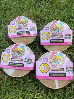 Mystery dumplings pork bun edition squishy