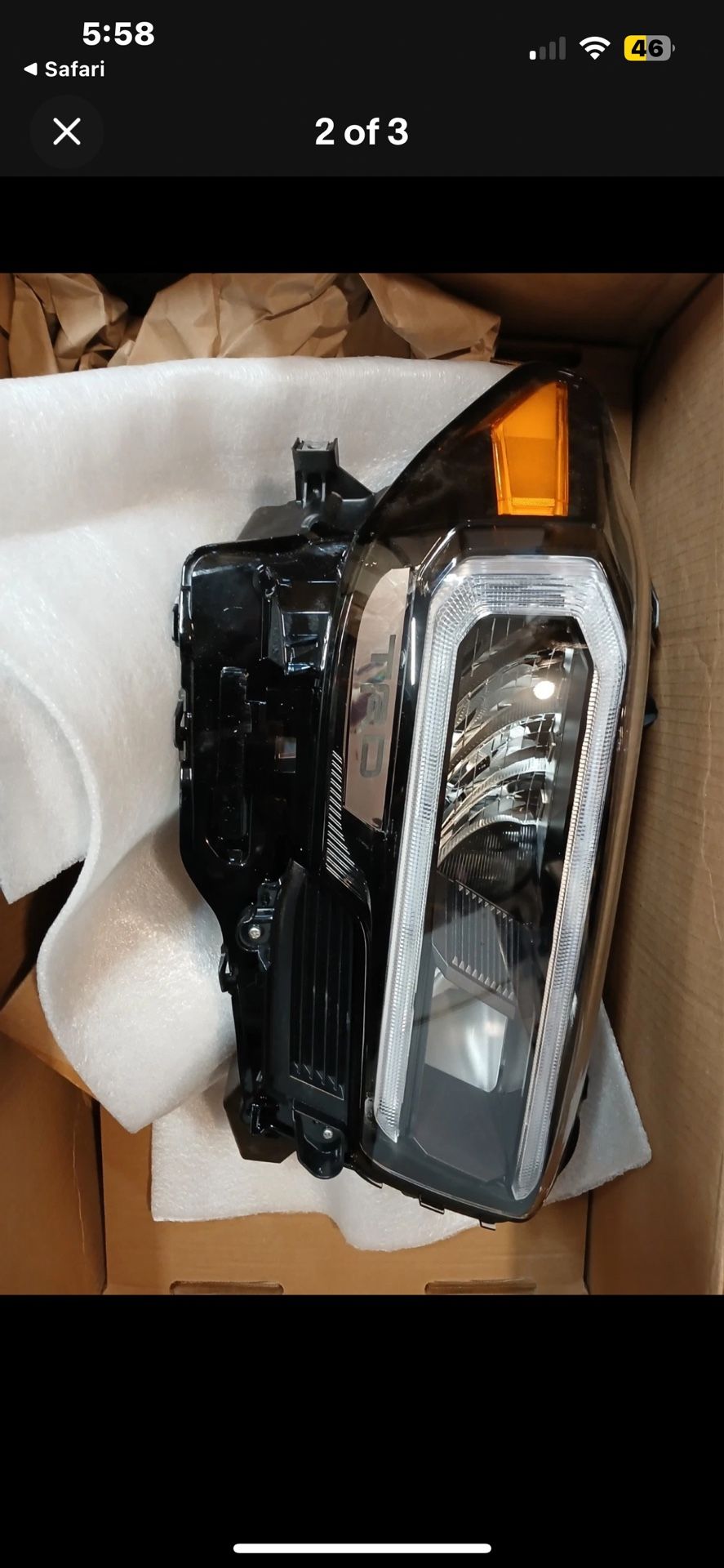 Toyota Tacoma Pro TRD Headlights