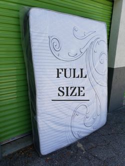 NEW FULL-SIZE MATTRESS & BOX SPRING - 2PC