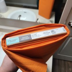 Orange Fabric, 10 Yards 