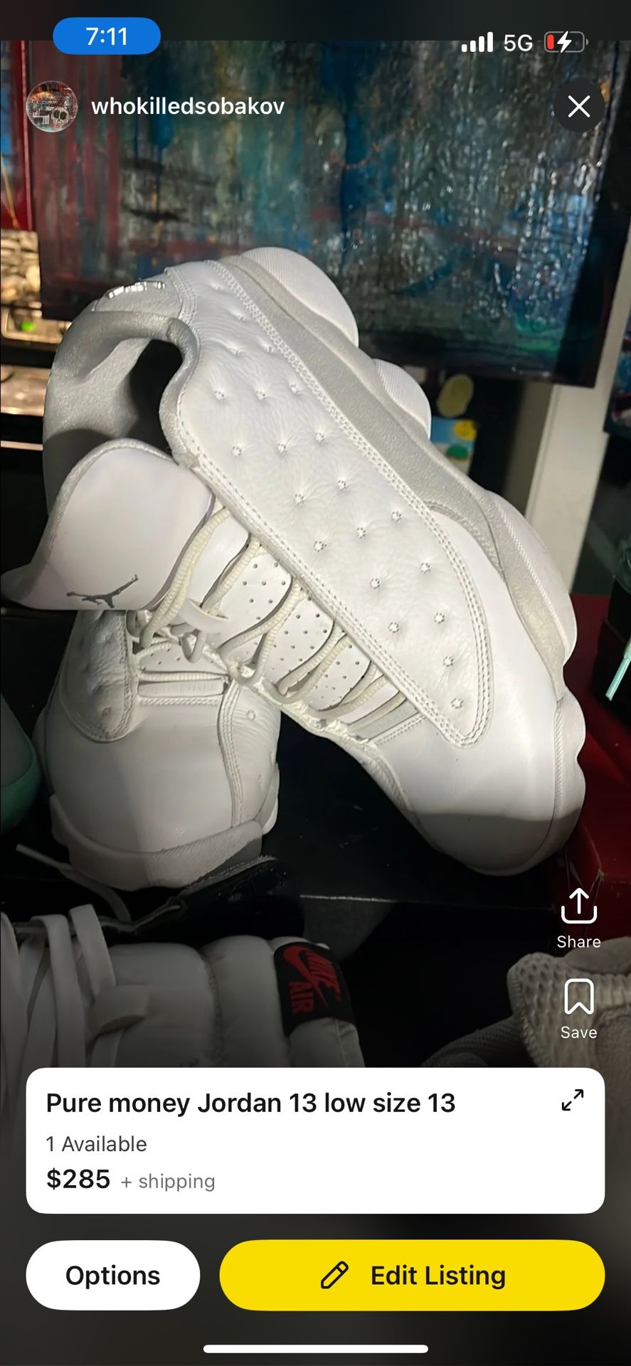 Jordan 13 Pure Money Low Size 12.5