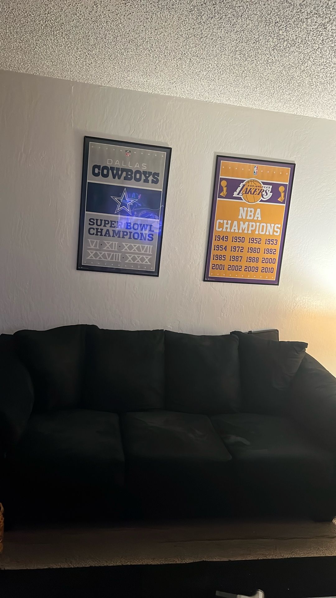 Free Black Suede Couch , Vacaville Ca