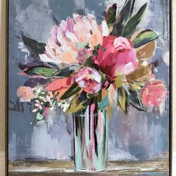 Opalhouse Frames Canvas Flowers Floral 30W X 36H