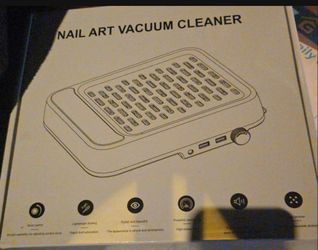 Nail art vacuum cleaner