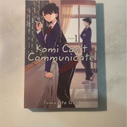 Komi Can’t Communicate Volume 1 Manga