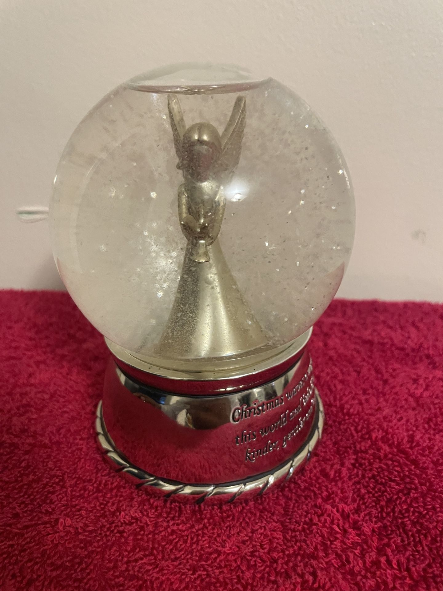 Angel Snow Globe