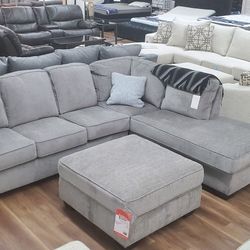 Brand New 2pc Sectional In Grey -  Delivery Available 