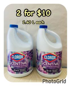 (2) Clorox Scentiva Scented Bleach, 2 for $10‼️
