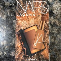 NEW NARS LAGUNA BRONZER AND AFTERGLOW LIP BALM SET $15!
