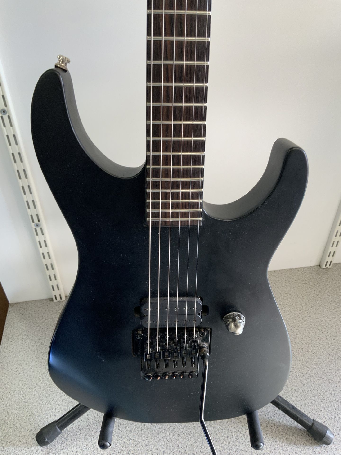 LTD Black Metal Electric Guitar