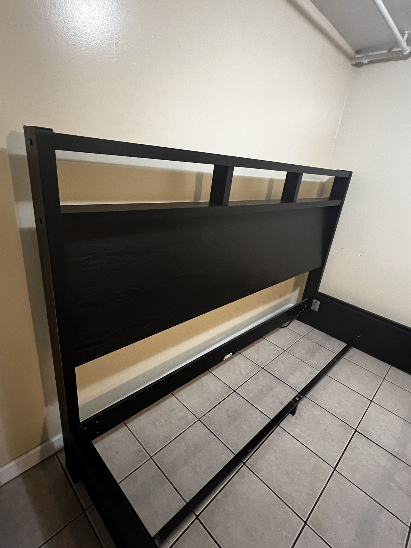 King Size Bed Frame with Headboard