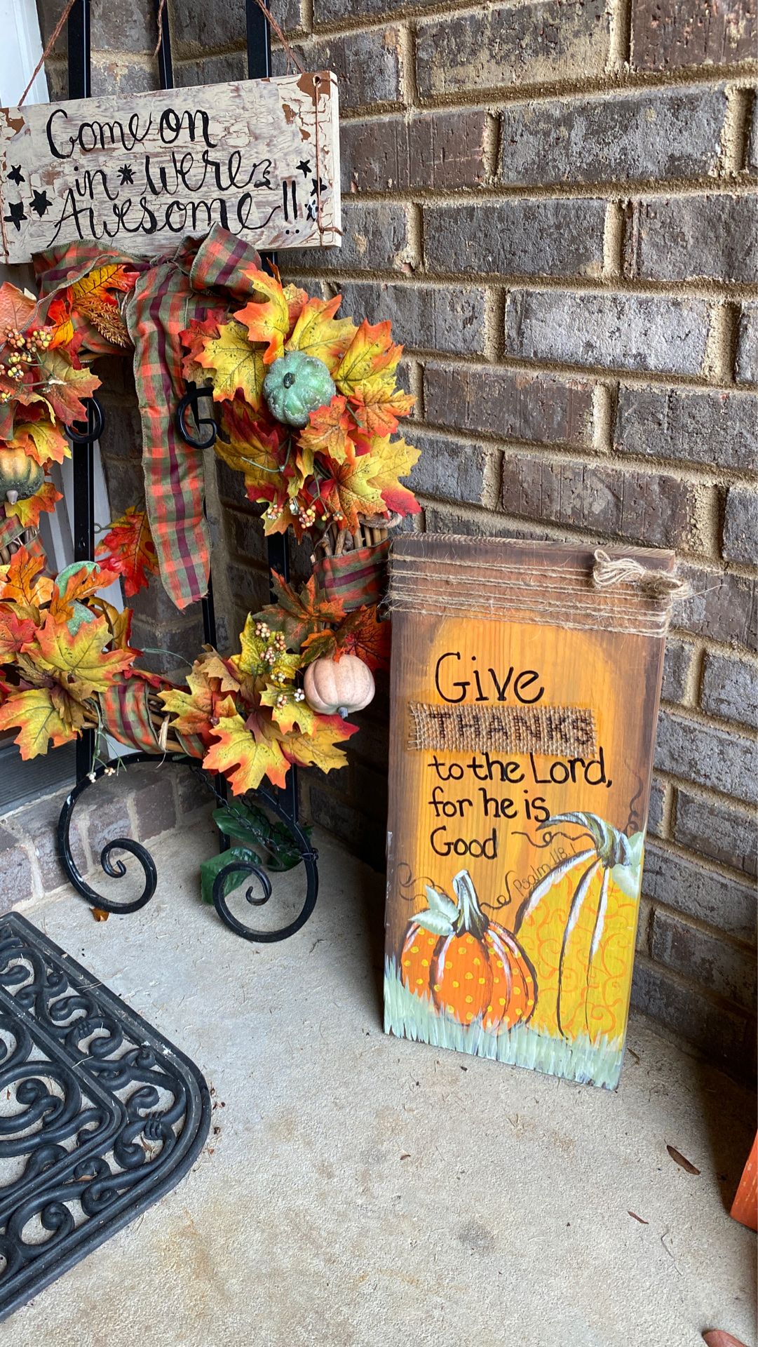 Fall sign