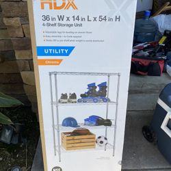4 Shelf Storage unit