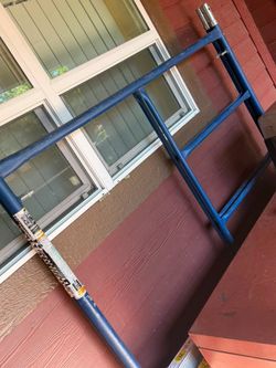 Scaffolding ,planes ,wheels , scissors
