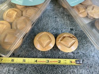 Solid Birch Wood Drawer and Cabinet Handles Pulls 