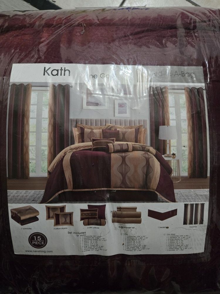 15pc Comforter Set 