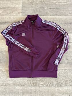 Umbro purple track jacket