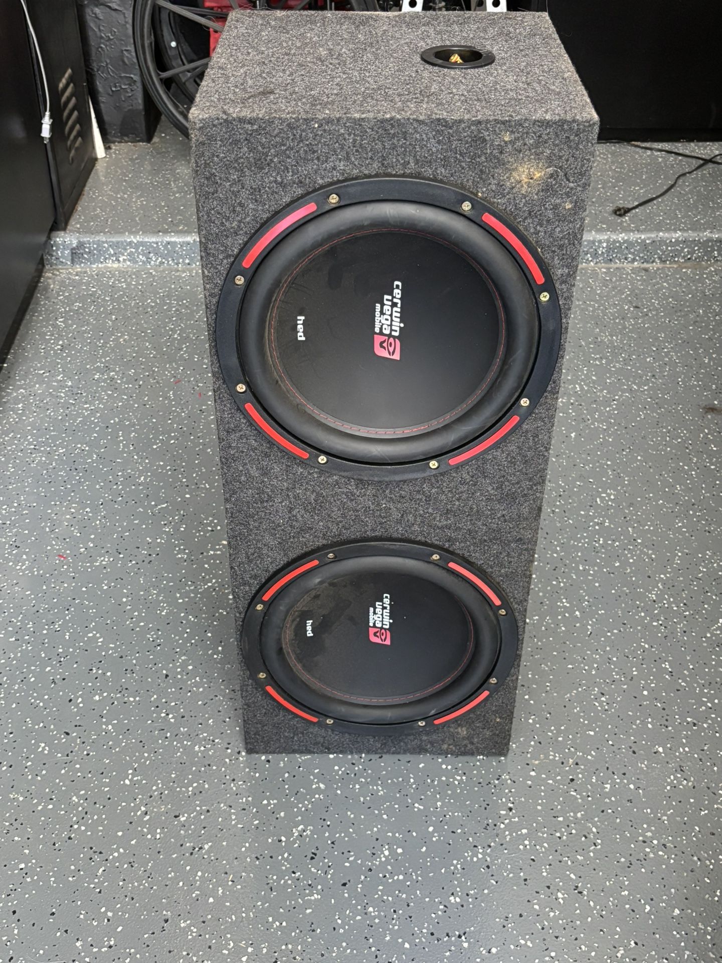 12” Cerwin Vegas Subs Subwoofers