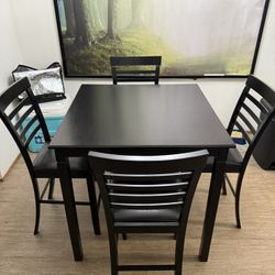 Dining Table With 4 Chairs