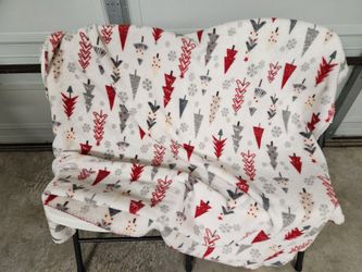 Tree Blanket Winter Theme