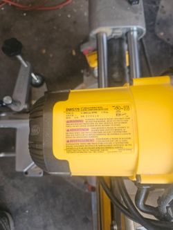 Dewalt 12" dual bevel miter saw