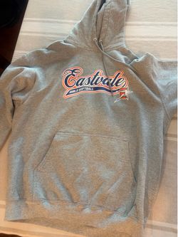 Eastvale girls softball  sweatshirt adult size Large and X-large (black)