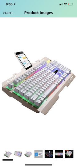 keyboard with RGB light