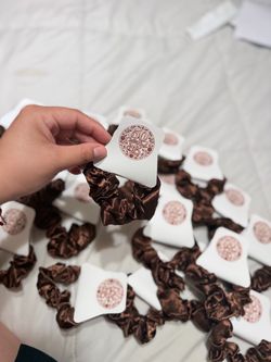 Hair Tie Tags 🏷️   (scrunchie tags)