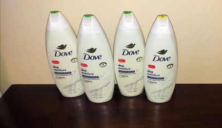 Dove Deep Moisture Body Wash – 4 Pack
