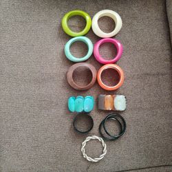 Bracelets.