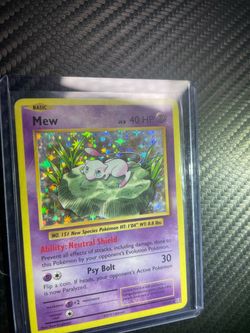 Pokémon Cards Mew XY Evolutions