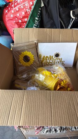 Sunflower decoration