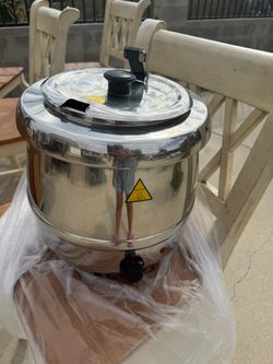 Commercial Stainless Steel Soup Warmer